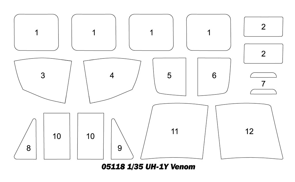 Trumpeter 05118 UH-1Y Venom 1/35