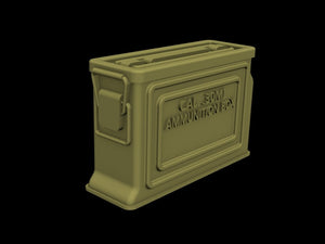 Panzer Art RE35-393 US ammo boxes for 0,3 ammo (metal pattern) 1/35 – imagen 4