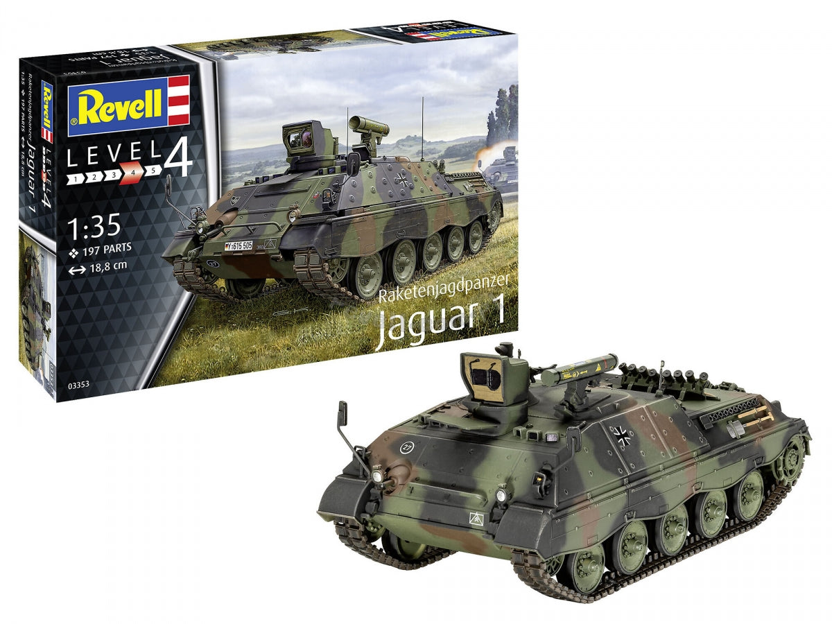 Revell 63353 Raketenjagdpanzer Jaguar 1 Model Set 1/35 – immagine 2
