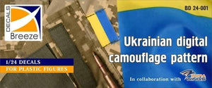 Breeze Decals 24-001 Ukrainian Digital Camouflage Pattern 1/24 – Bild 2