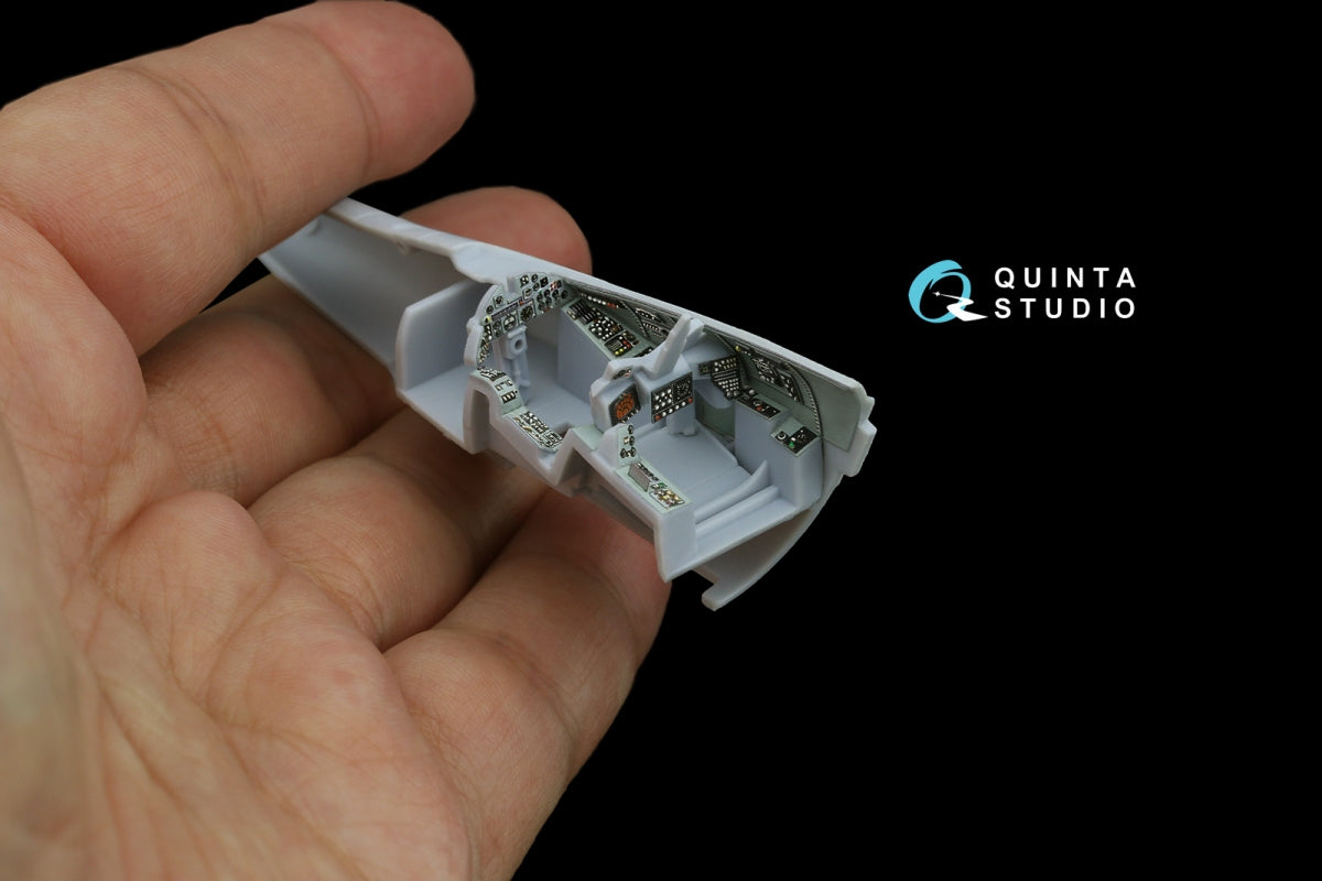 Quinta Studio QD72173 Blackburn Buccanneer S.2B Late 3D-Printed &amp;amp; coloured Interior on decal paper (Airfix) 1/72 – immagine 9