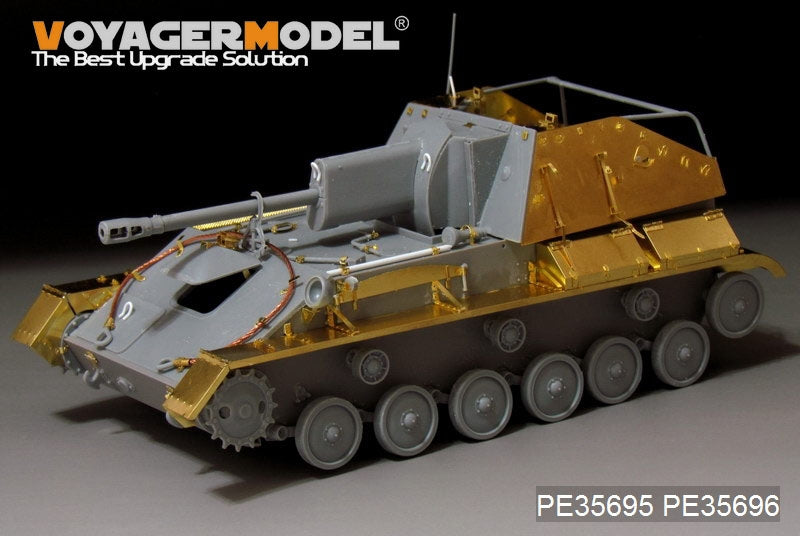 Voyager Model PE35695 WWII Russian SU-76 Self-Propeller Gun basic For MiniArt 35053 1/35 – immagine 4