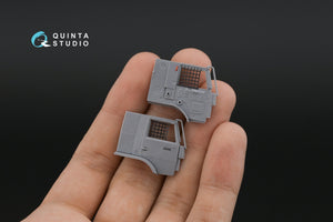 Quinta Studio QD72111 KAMAZ-43509 3D-Printed &amp;amp; coloured Interior on decal paper (Zvezda) 1/72 – Bild 10