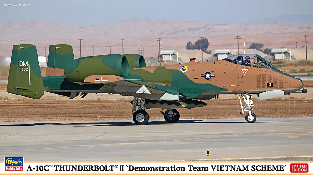 Hasegawa 02478 A-10C Thunderbolt II Demonstration Team Vietnam Scheme 1/72