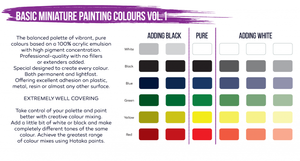 Hataka HTK-DS01 Basic Miniature Painting Colours vol. 1 6x17 ml – immagine 2
