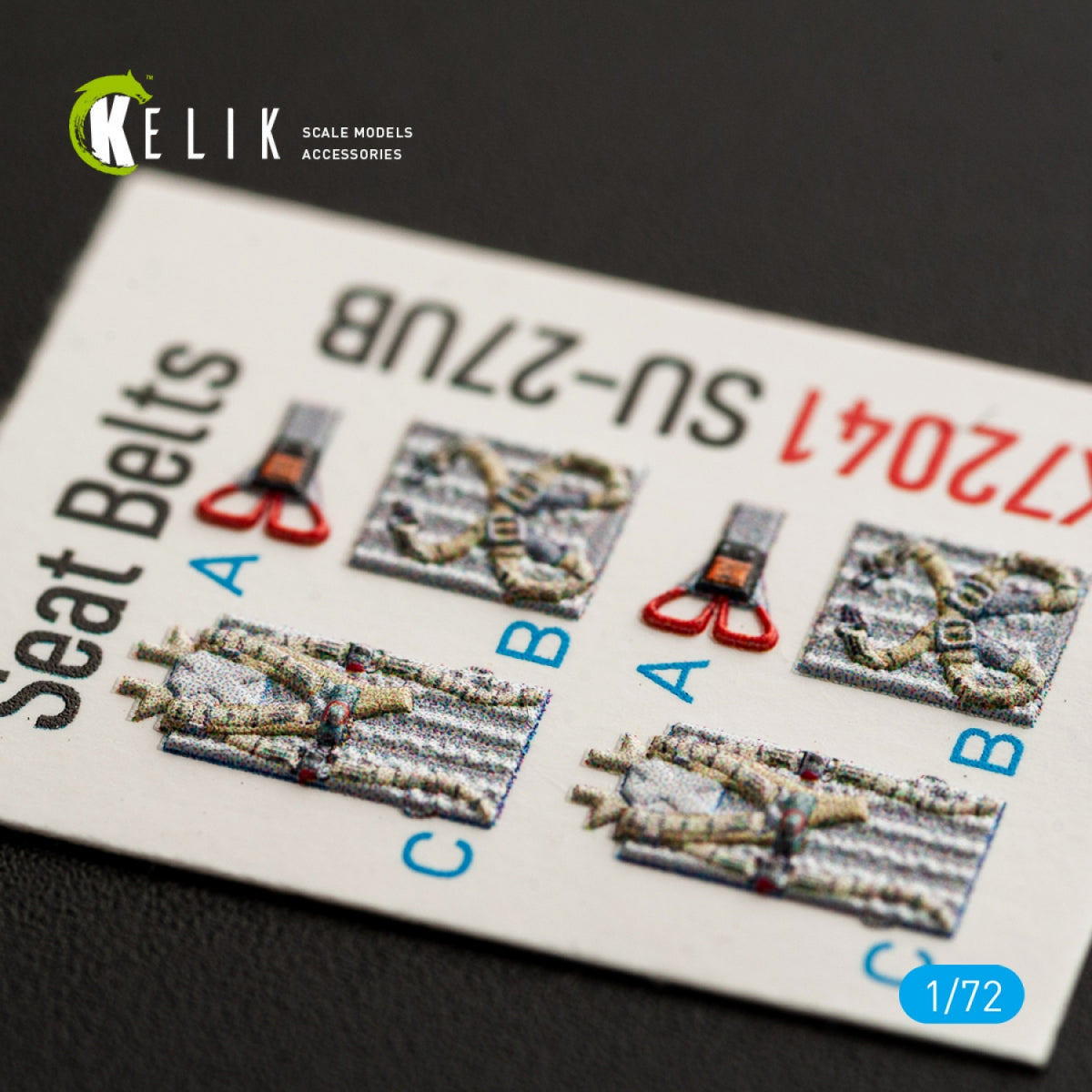 KELIK K72041 SU-27UB INTERIOR 3D DECALS FOR TRUMPETER KIT 1/72 – zdjęcie 5