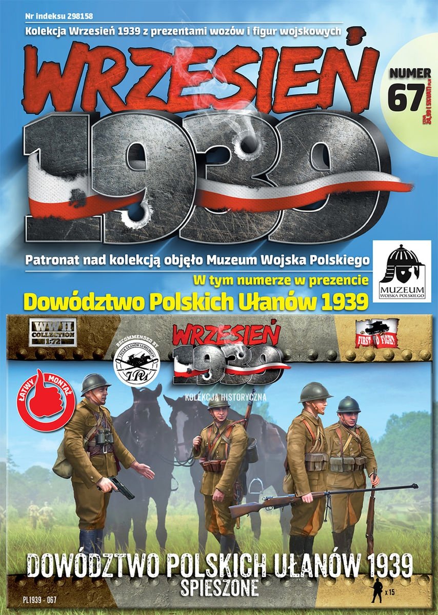 Premiers combattants PL067 Commandement polonais de uhlans 1939 1/72