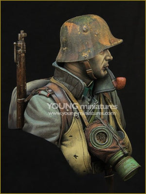 Young Miniatures YM1857 GERMAN STORMTROOPER WWI 1/10 – Bild 7
