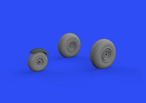 Eduard 632145 B-24 wheels (8spoke front wheel) 1/32 HOBBY BOSS – zdjęcie 2