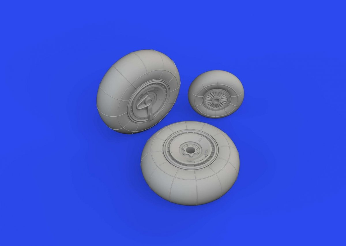 Eduard 648879 Do 335A wheels TAMIYA 1/48 – Bild 4