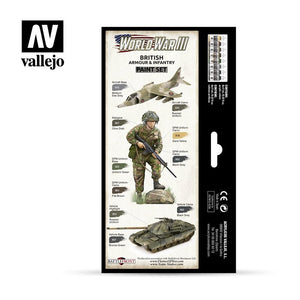 Vallejo 70222 WWIII British Armour &amp;amp; Infantry 8x17ml – immagine 2