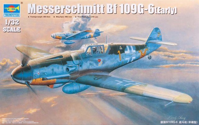 Trumpeter 02296 Messerschmitt Bf 109 G-6 Early 1/32