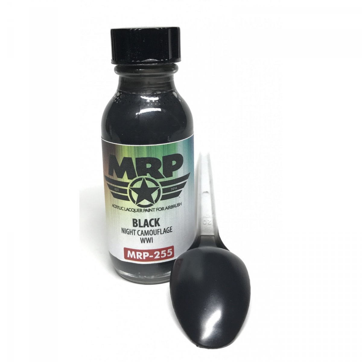 Peinture Mr. Paint MRP-255 Noir Camouflage Nuit Première Guerre mondiale 30 ml – image 2