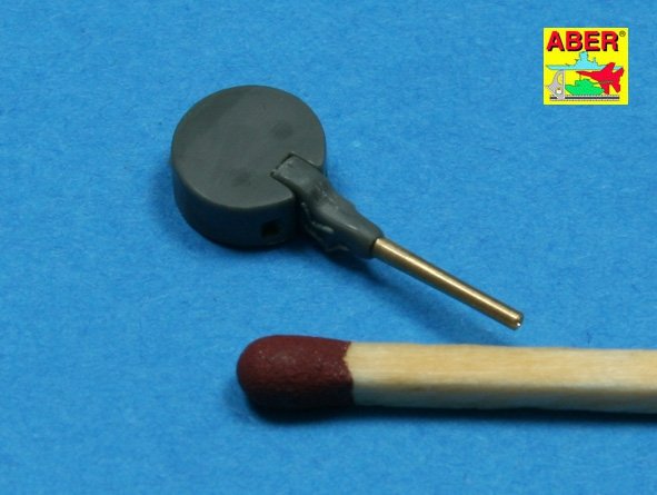 Aber 350L-36 Set of 14 pcs 152mm barrels for Kongo, Haruna, Hiei, Kirishima, Fuso, Yamashiro 1/350 – Bild 5