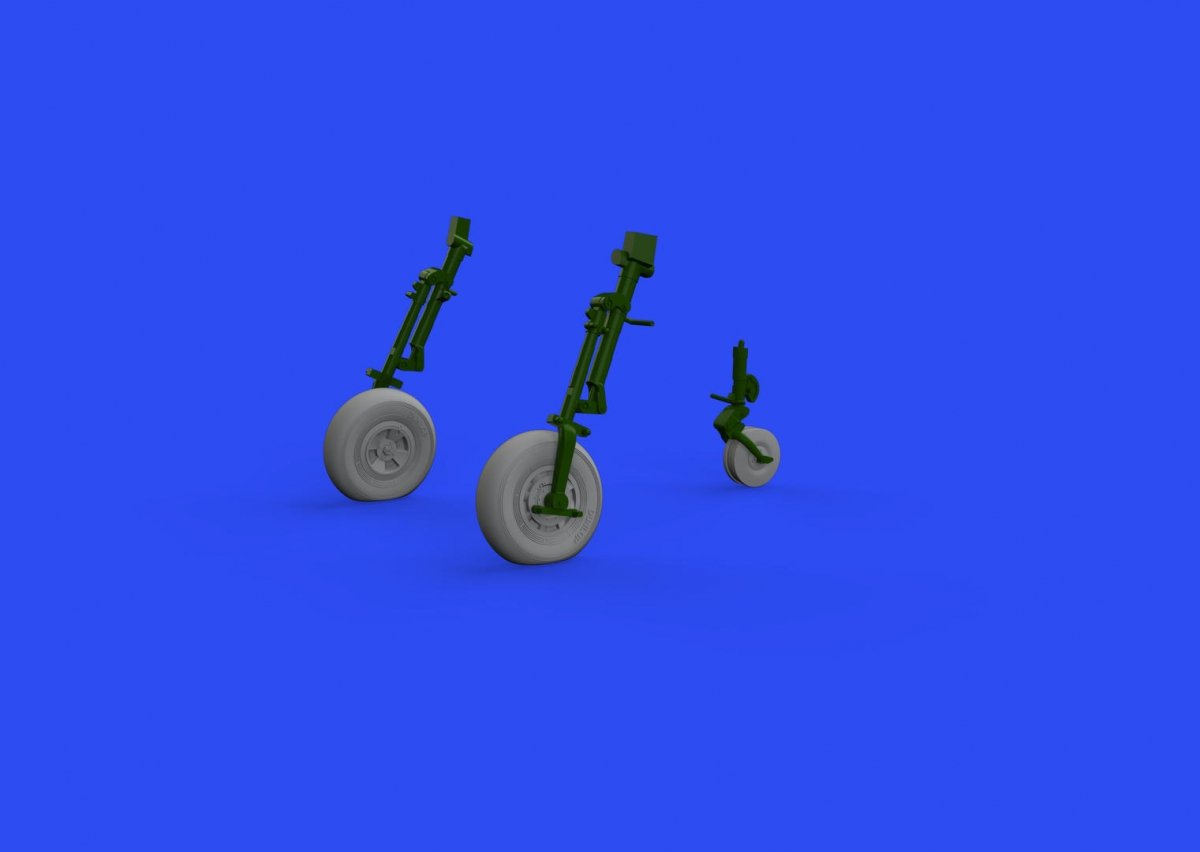 Eduard 648636 Tempest Mk.II wheels EDUARD/SPECIAL HOBBY 1/48 – zdjęcie 3