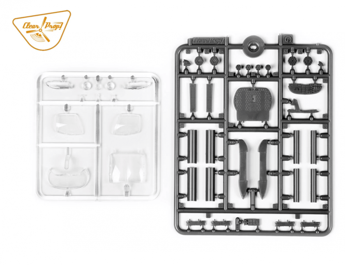 Clear Prop! CP72038 OV-1B Mohawk &amp;quot;Pilot School&amp;quot; ADVANCED KIT 1/72 – zdjęcie 19
