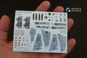 Quinta Studio QD32006 Su-25UB 3D-Printed &amp;amp; coloured Interior on decal paper (for Trumpeter kit) 1/32 – Bild 2