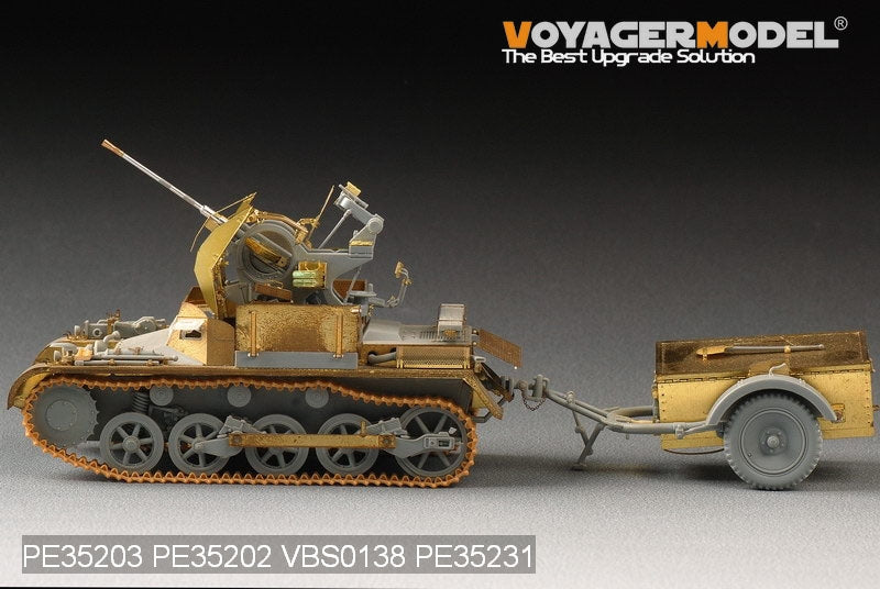 Voyager Model PE35203 FLAK Panzer I Ausf A For DRAGON 6220 1/35 – immagine 6
