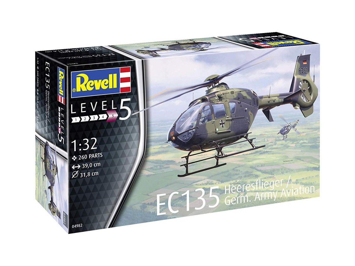 Revell 04982 EC135 Heeresflieger/ German Army Aviation 1/32 – immagine 2