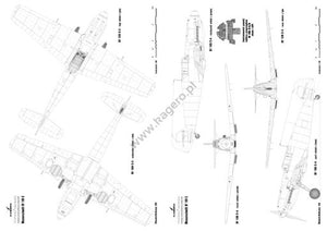 Kagero 7134 Messerchmitt Bf 109 E E-1/E-3/E-4/E-7 models EN/PL – image 4