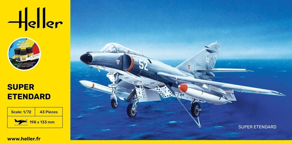 Heller 56360 Super Etendard - Kit de Démarrage 1/72  – image 3