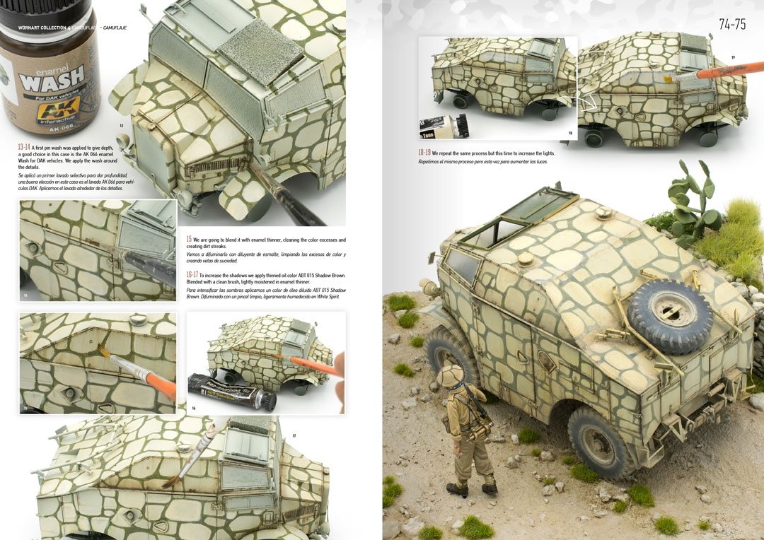 AK Interactive AK4906 COLLECTION WORN ART NUMÉRO 04 – CAMOUFLAGE – image 5