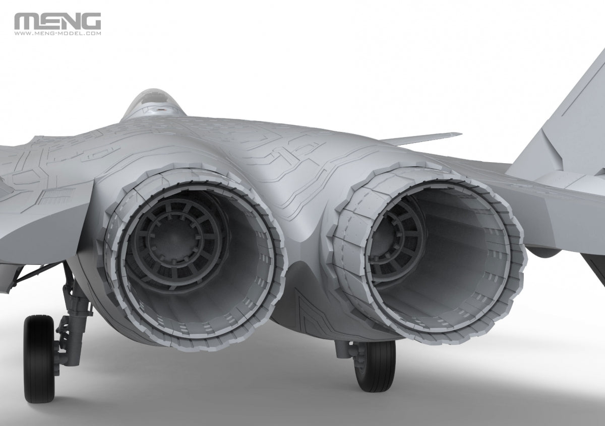 Meng LS-002 Chinese J-20 Stealth Fighter 1/48 – zdjęcie 18