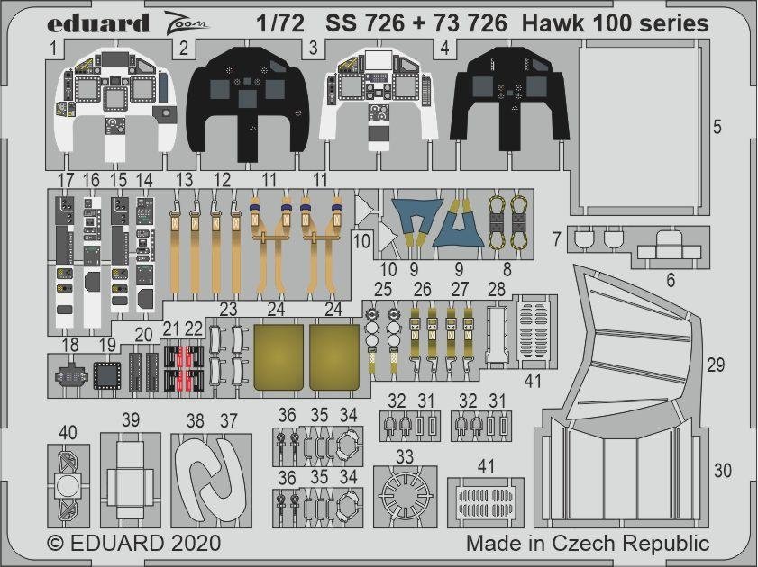 Eduard 73726 Hawk 100 series AIRFIX 1/72
