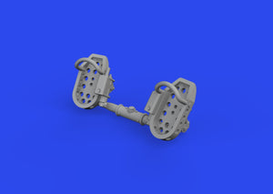 Eduard 672320 Bf 109E rudder pedals late PRINT 1/72 – immagine 2