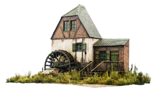 RT-Diorama 35024 Diorama-Base: Watermill 1/35 – Bild 2