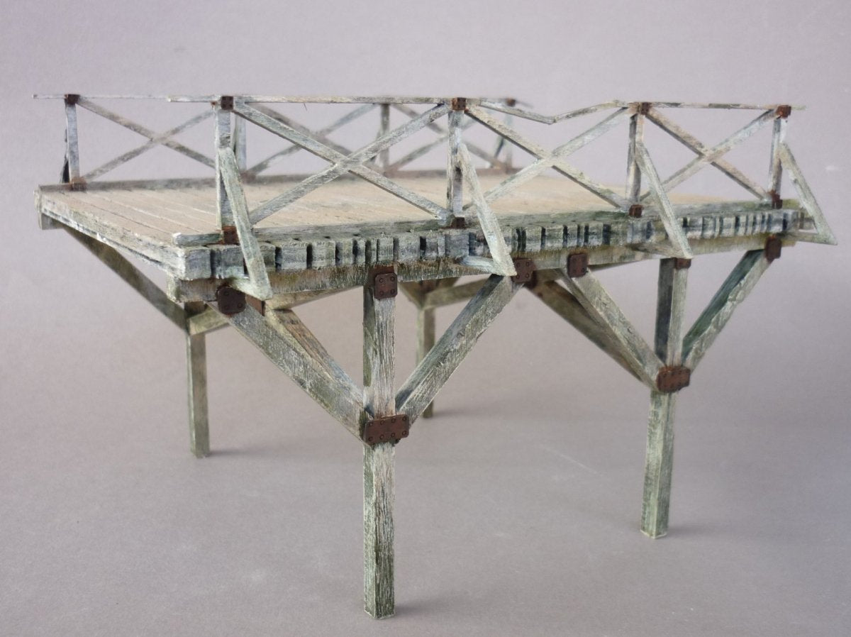 RT-Diorama 35546 Wooden bridge 1/35 – image 2