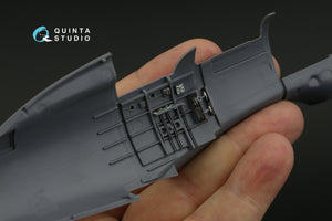 Quinta Studio QD32202 Macchi MC.202 Folgore Late Intérieur imprimé en 3D et coloré sur papier décalque (Italeri) 1/32  – image 3