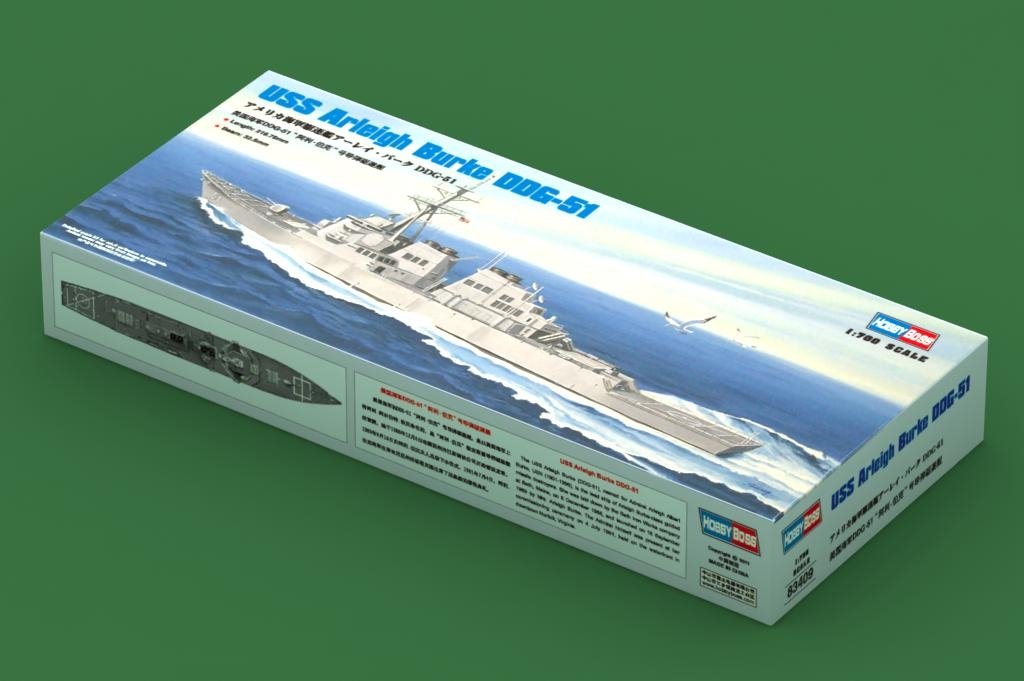 Hobby Boss 83409 USS Arleigh Burke DDG-51 1/700 – zdjęcie 9