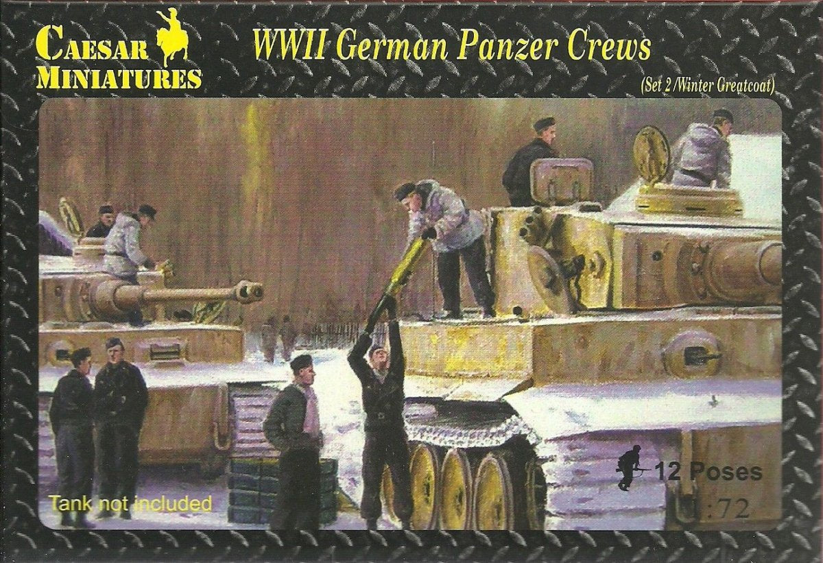 Caesar Miniatures HB05 WWII German Panzer Crews 1/72