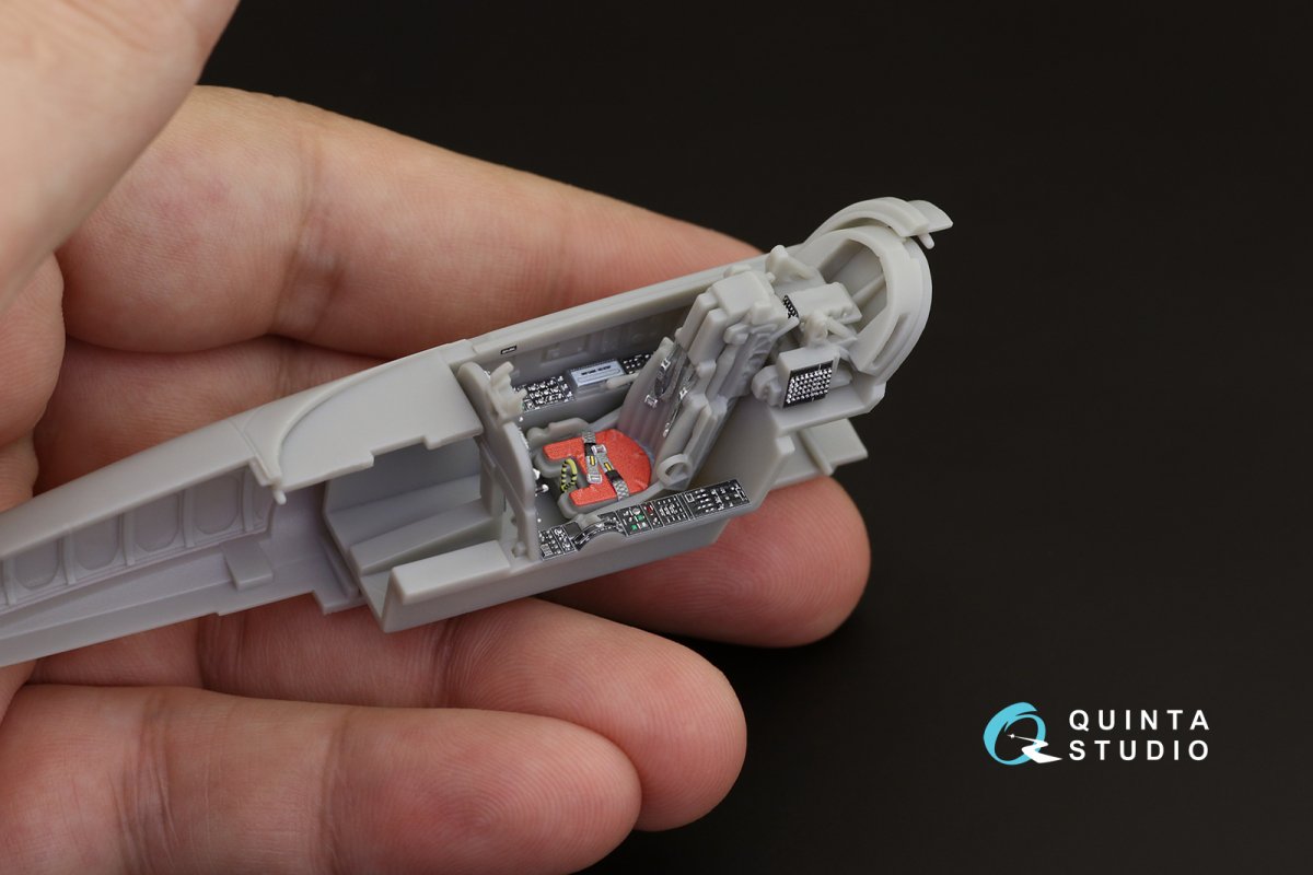 Quinta Studio QD48257 F-20 Tigershark 3D-Printed &amp;amp; coloured Interior on decal paper (Freedom Model) 1/48 – Bild 8