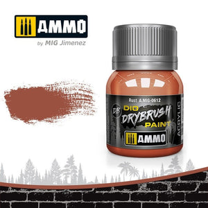 Ammo of Mig 0612 DRYBRUSH Rust 40ml