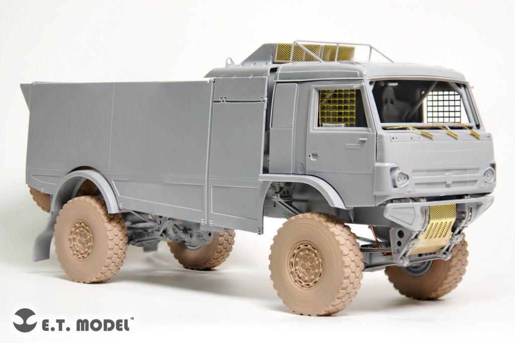 E.T. Model E35-318 KAMAZ-43509 “KAMAZ-MASTER” Truck For ZVEZDA 3657 1/35 – immagine 5