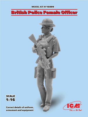 ICM 16009 British Police Female Officer 1/16 – immagine 2