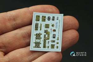 Quinta Studio QD48477 A6M3 Zero 3D-Printed coloured Interior on decal paper (Eduard) 1/48 – Bild 5