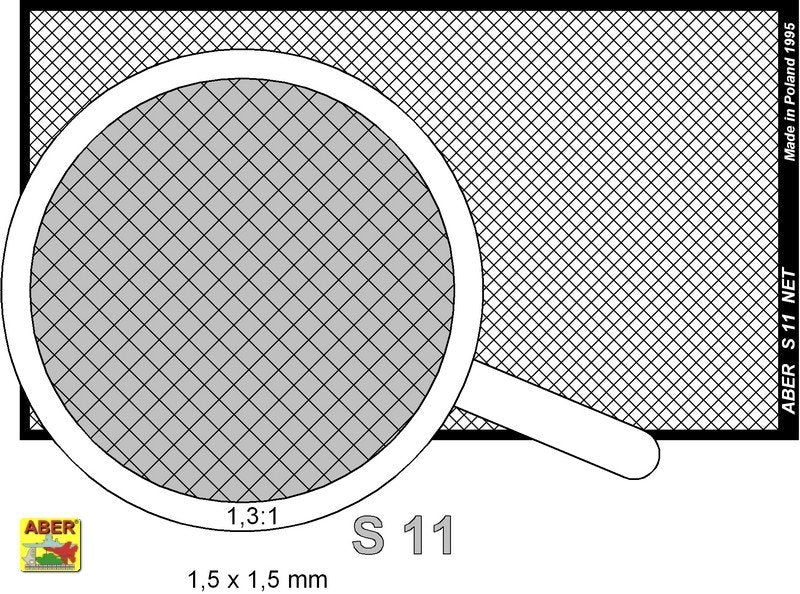 Aber S-11 Net 1,5 x 1,5 mm – immagine 2