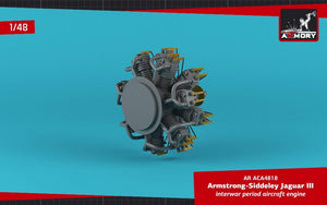 Armory Models ACA4818 A.S. Jaguar-III aircraft engine 1/48 – imagen 4