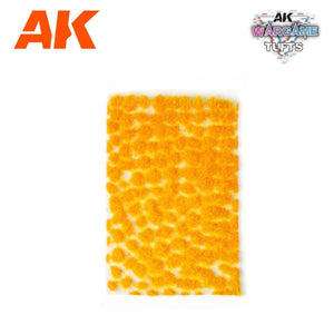 AK Interactive AK8241 ORANGE &amp;amp; YELLOW WARGAME TUFTS – immagine 3