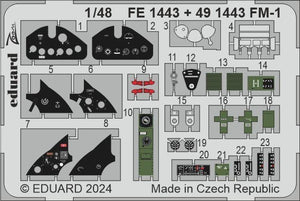 Eduard BIG49416 FM-1 TAMIYA 1/48 – immagine 5
