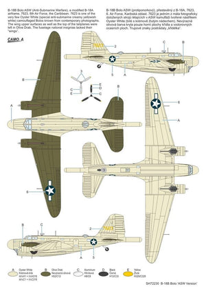 Special Hobby 72230 B-18B Bolo &amp;#39;ASW Version&amp;#39; 1/72 – zdjęcie 5