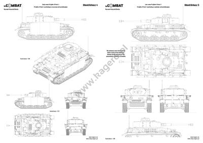 Kagero 8805 Niemiecki Czołg Średni Panzerkampfwagen IV Ausf. G/H/J PL – immagine 5