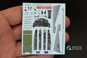 Quinta Studio QD32008 A-10A 3D-Printed &amp;amp; coloured Interior on decal paper (for Trumpeter kit) 1/32 – Bild 2