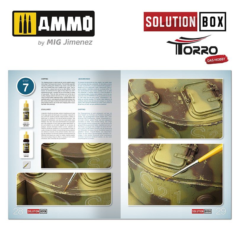 AMMO of Mig Jimenez 2414300000 SOLUTION BOX – WWII GERMAN TANKS – immagine 6
