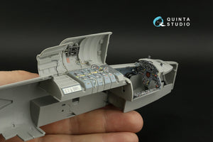 Intérieur coloré imprimé en 3D sur papier décalcomanie Quinta Studio QD32180 F-104S (Italeri) 1/32 – image 10