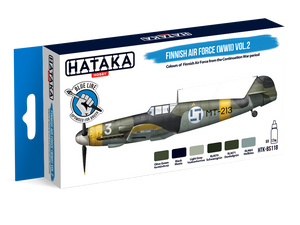Hataka HTK-BS118 Finnish Air Force (WWII) Vol. 2 (8x17ml) – Bild 3