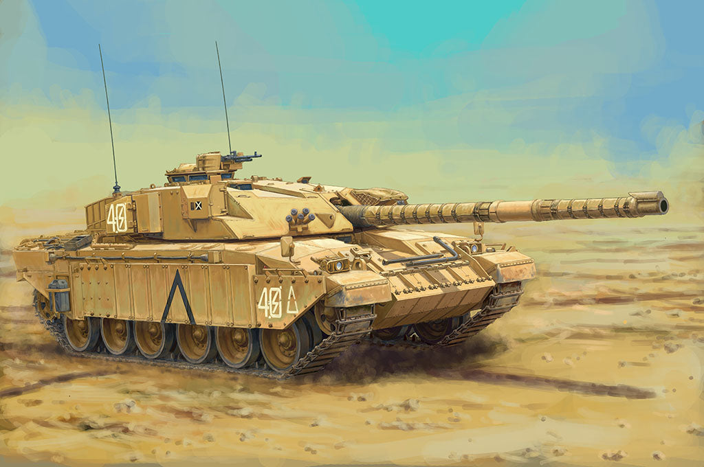 Trumpeter 09612 British MBT Challenger 1 (Mk.3) "Gulf War" 1/35